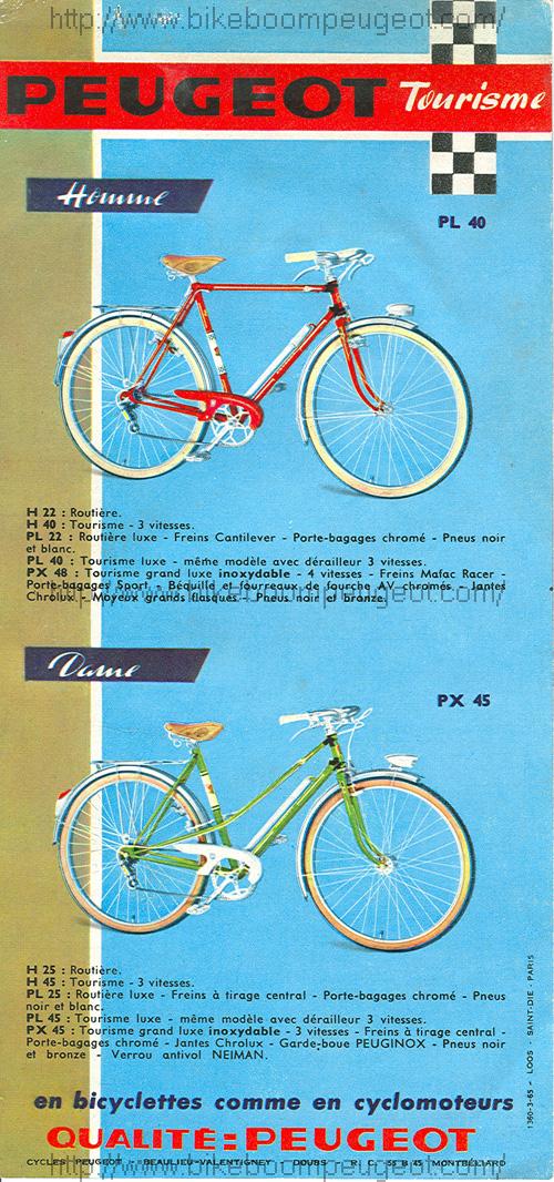 Peugeot 1965 France Brochure